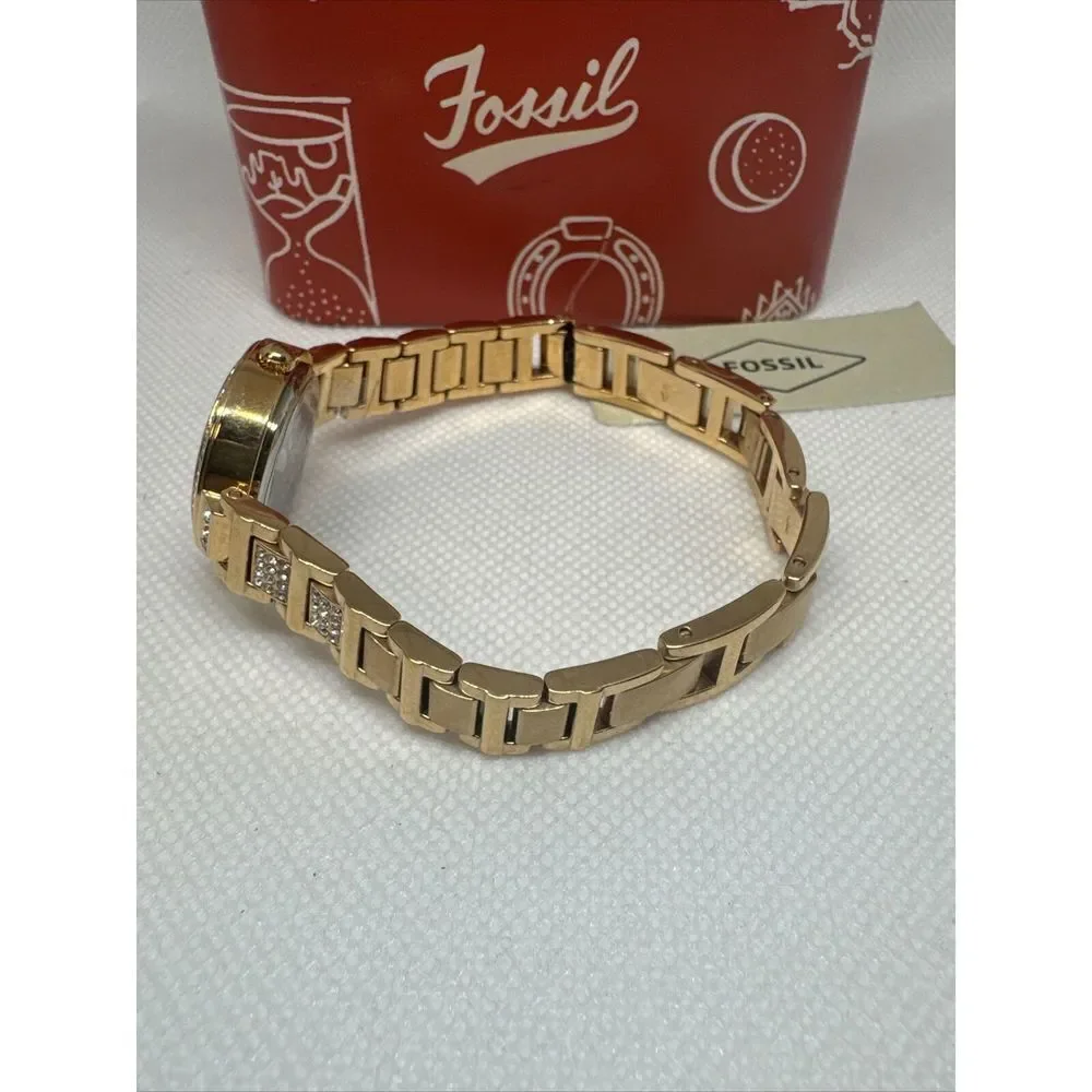 Fossil Karli BQ3517 Women's Rose Gold Stainless Steel Analog Quartz Watch YAY36